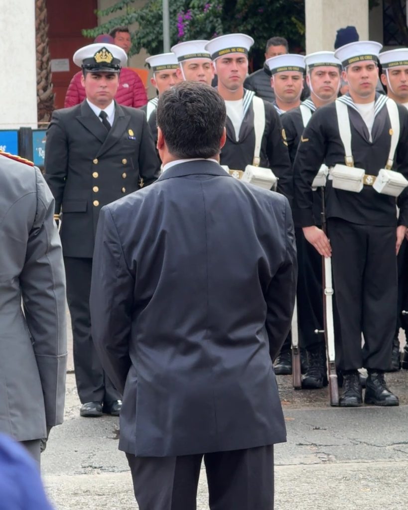 Cámara de Comercio participa en acto cívico militar por los 284 años de Cauquenes