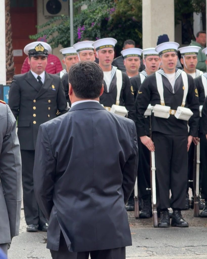 Cámara de Comercio participa en acto cívico militar por los 284 años de Cauquenes