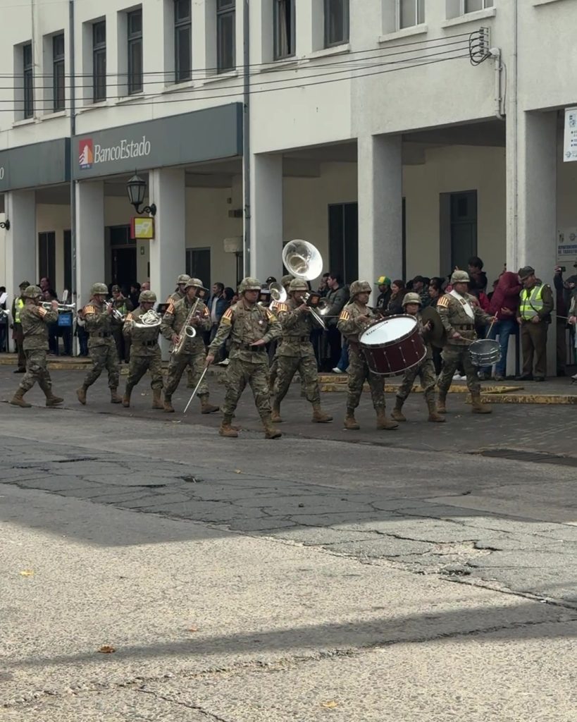 Cámara de Comercio participa en acto cívico militar por los 284 años de Cauquenes