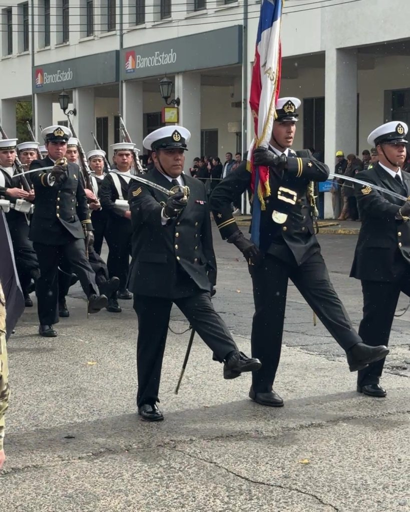 Cámara de Comercio participa en acto cívico militar por los 284 años de Cauquenes
