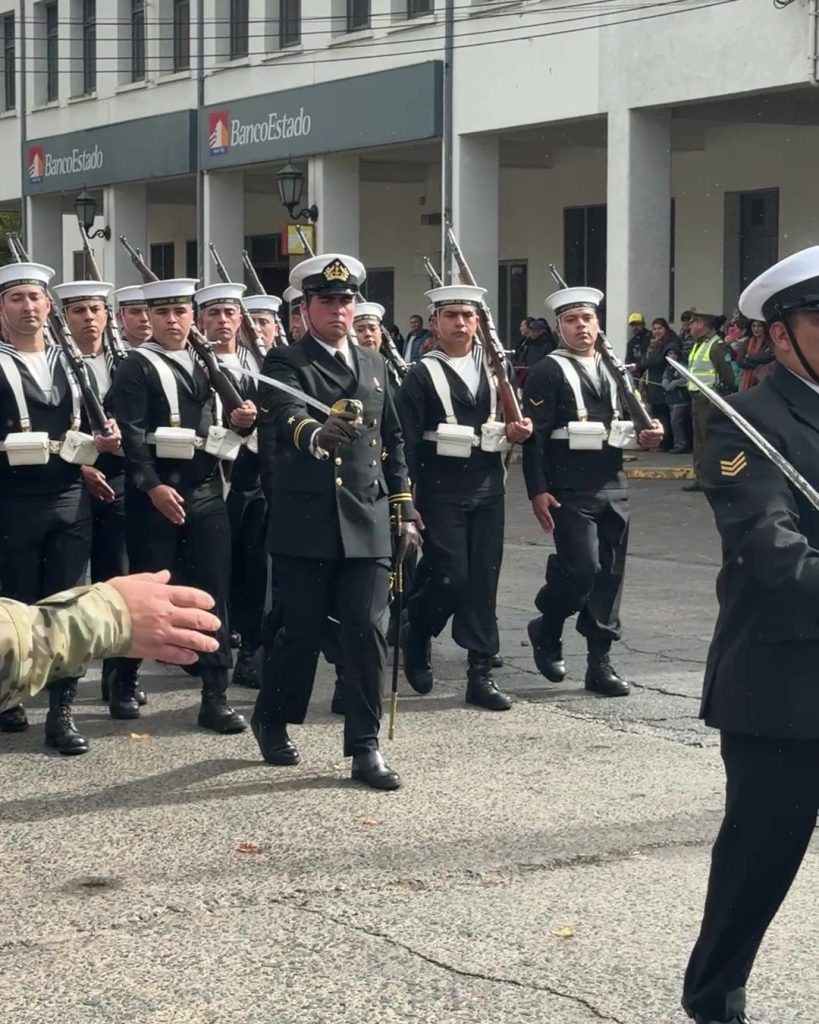 Cámara de Comercio participa en acto cívico militar por los 284 años de Cauquenes