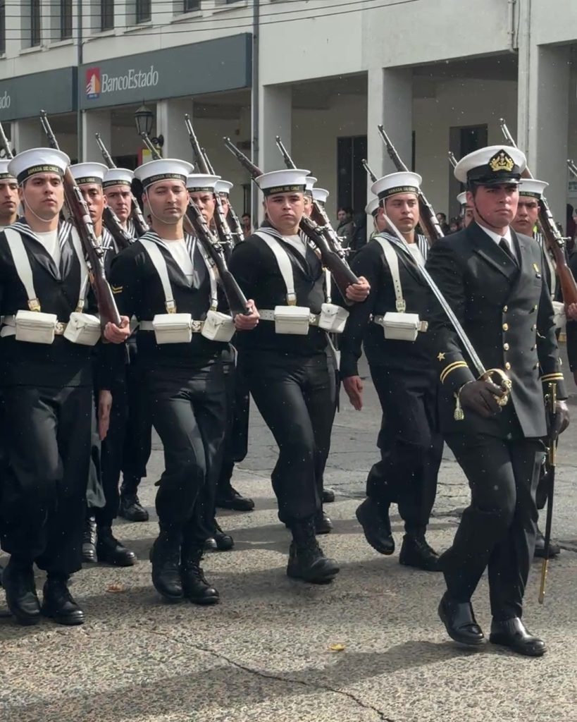 Cámara de Comercio participa en acto cívico militar por los 284 años de Cauquenes