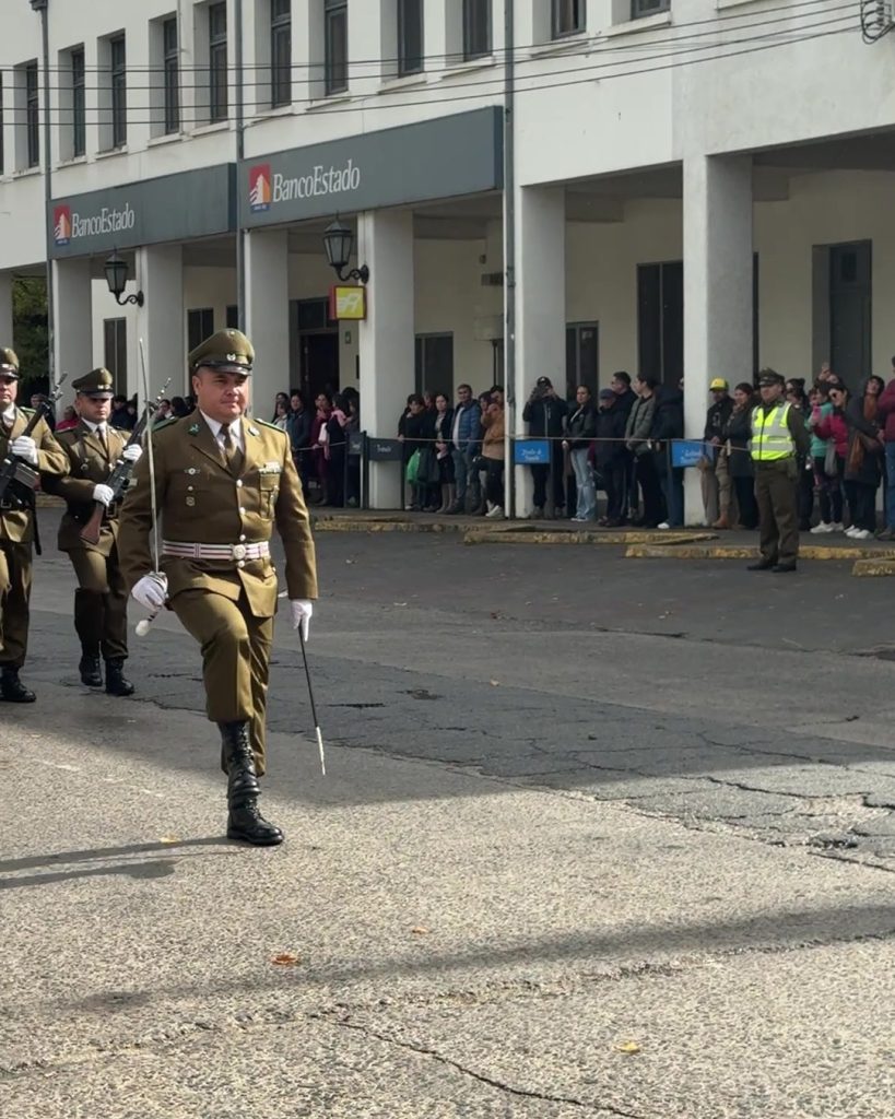 Cámara de Comercio participa en acto cívico militar por los 284 años de Cauquenes