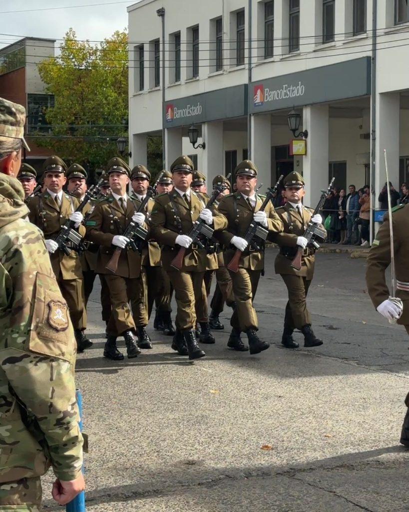 Cámara de Comercio participa en acto cívico militar por los 284 años de Cauquenes