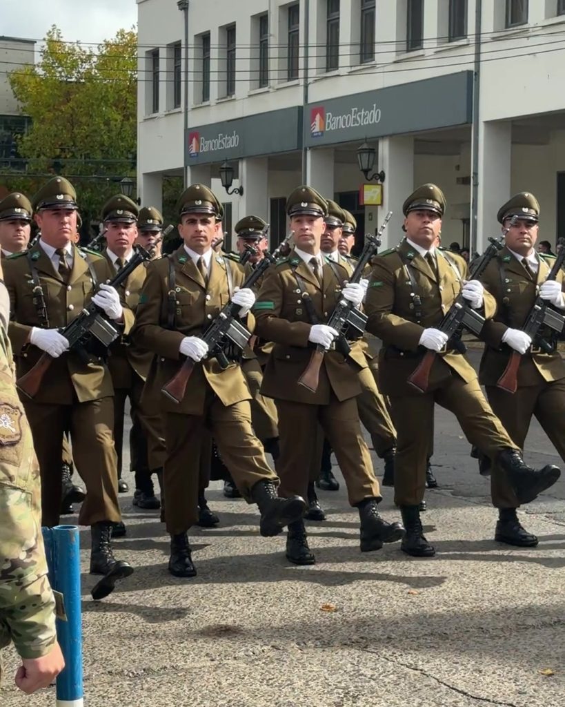 Cámara de Comercio participa en acto cívico militar por los 284 años de Cauquenes