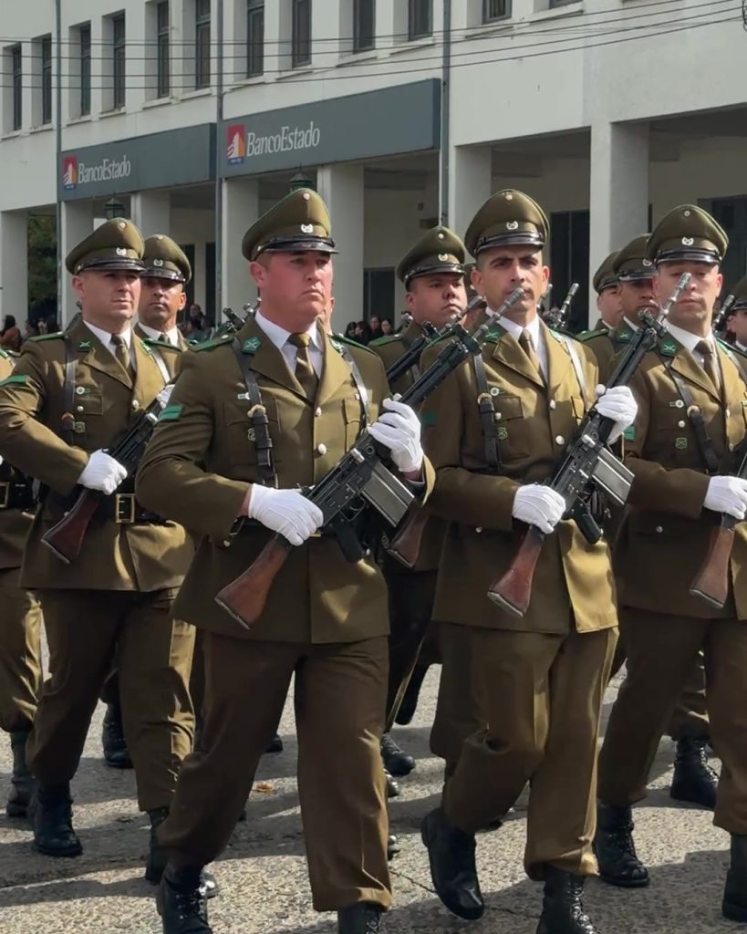 Cámara de Comercio participa en acto cívico militar por los 284 años de Cauquenes