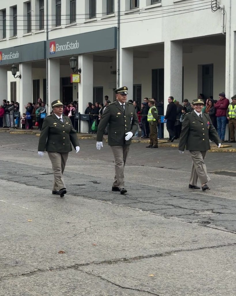 Cámara de Comercio participa en acto cívico militar por los 284 años de Cauquenes