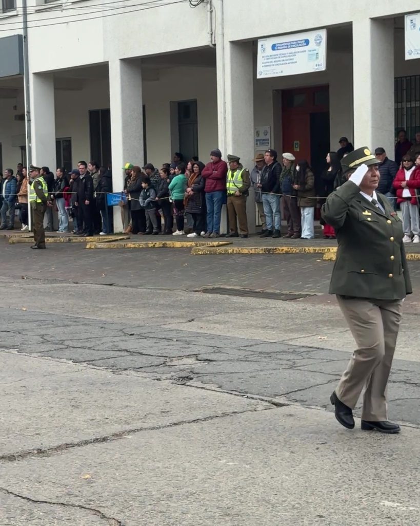 Cámara de Comercio participa en acto cívico militar por los 284 años de Cauquenes