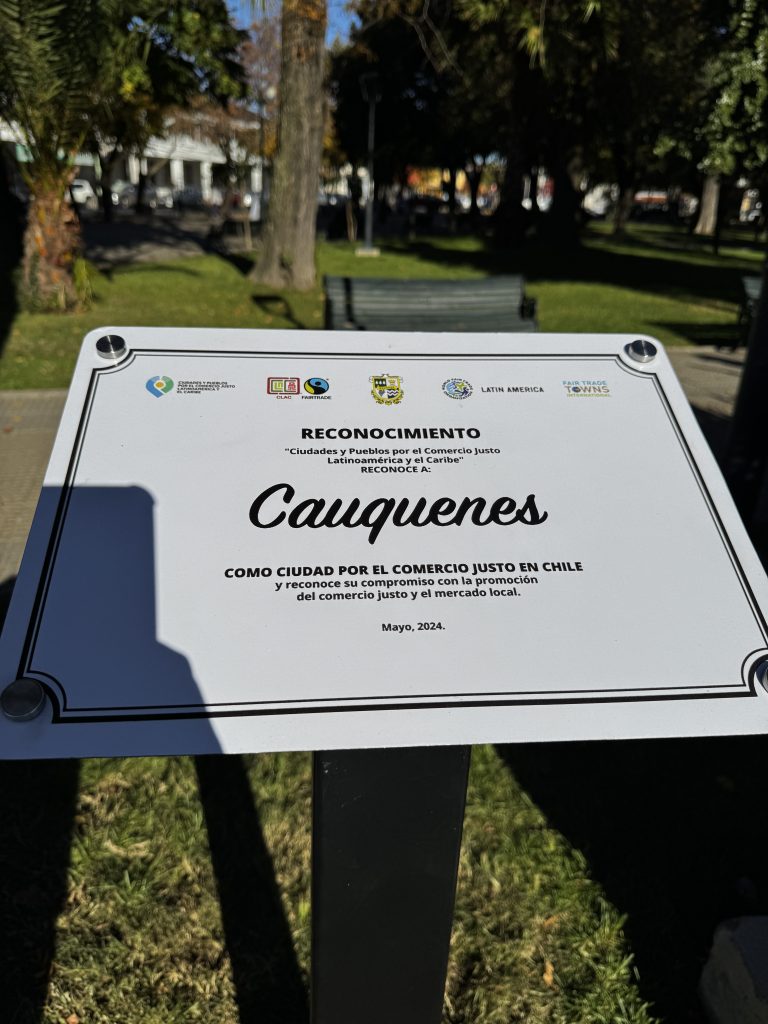 Comercio Justo en la Plaza de Armas de Cauquenes